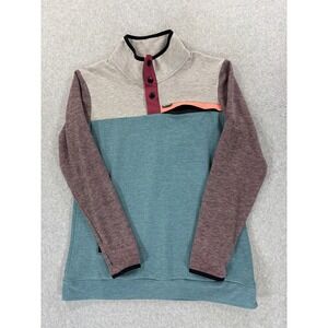 Belong Designs Powell Fleece Pullover Sweater (Men's Medium) Blue/Gray